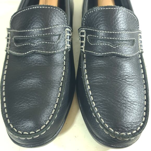 Footjoy Club Penny Loafer Men\'s 7 M Black Leather Casual Slip On Shoes 79047 EUC main image 14